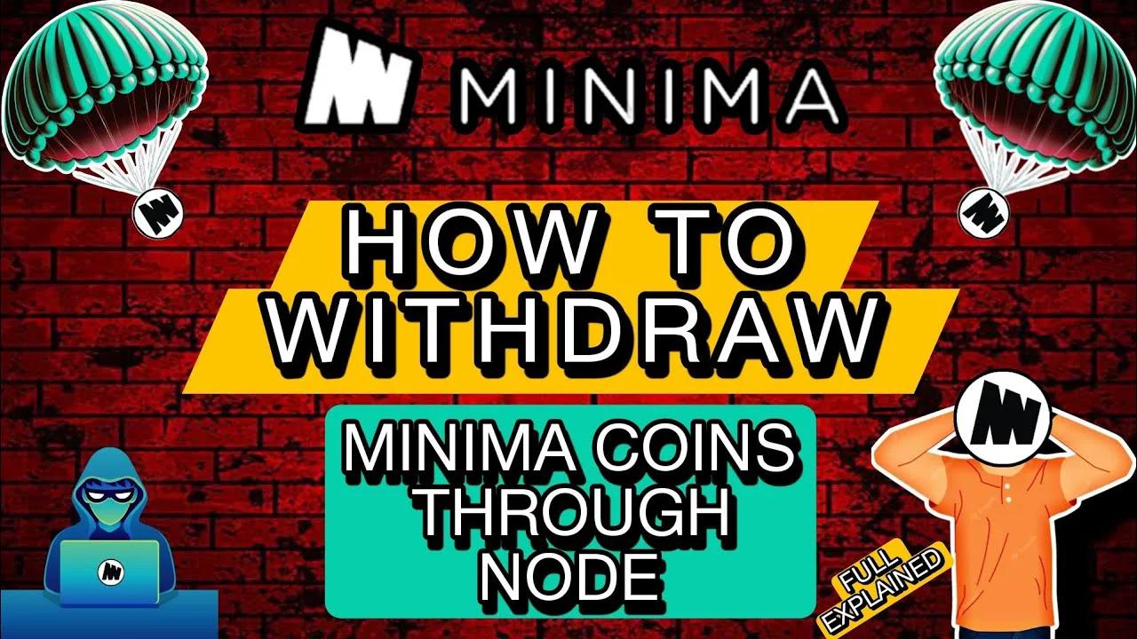 How to withdraw minima coins linux vps users full explained in