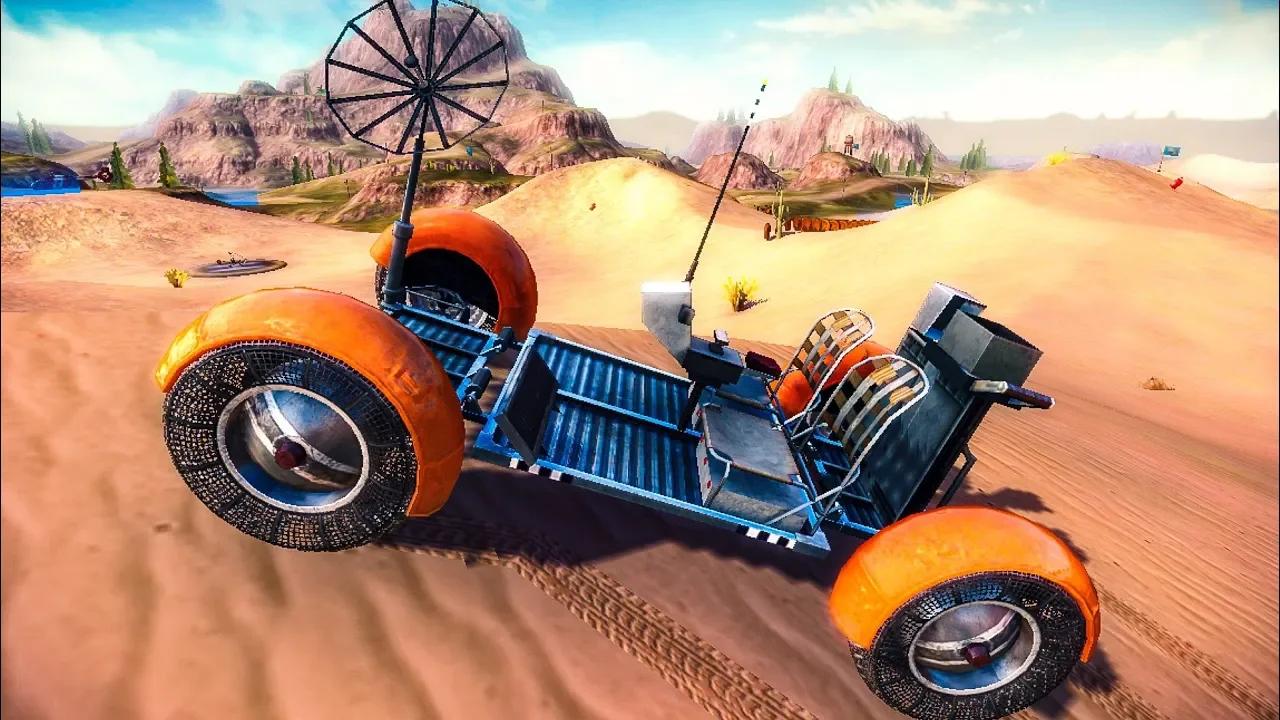 Moon Rover Longest Jump In Shore Map - Off The Road | OTR New Update 1. ...
