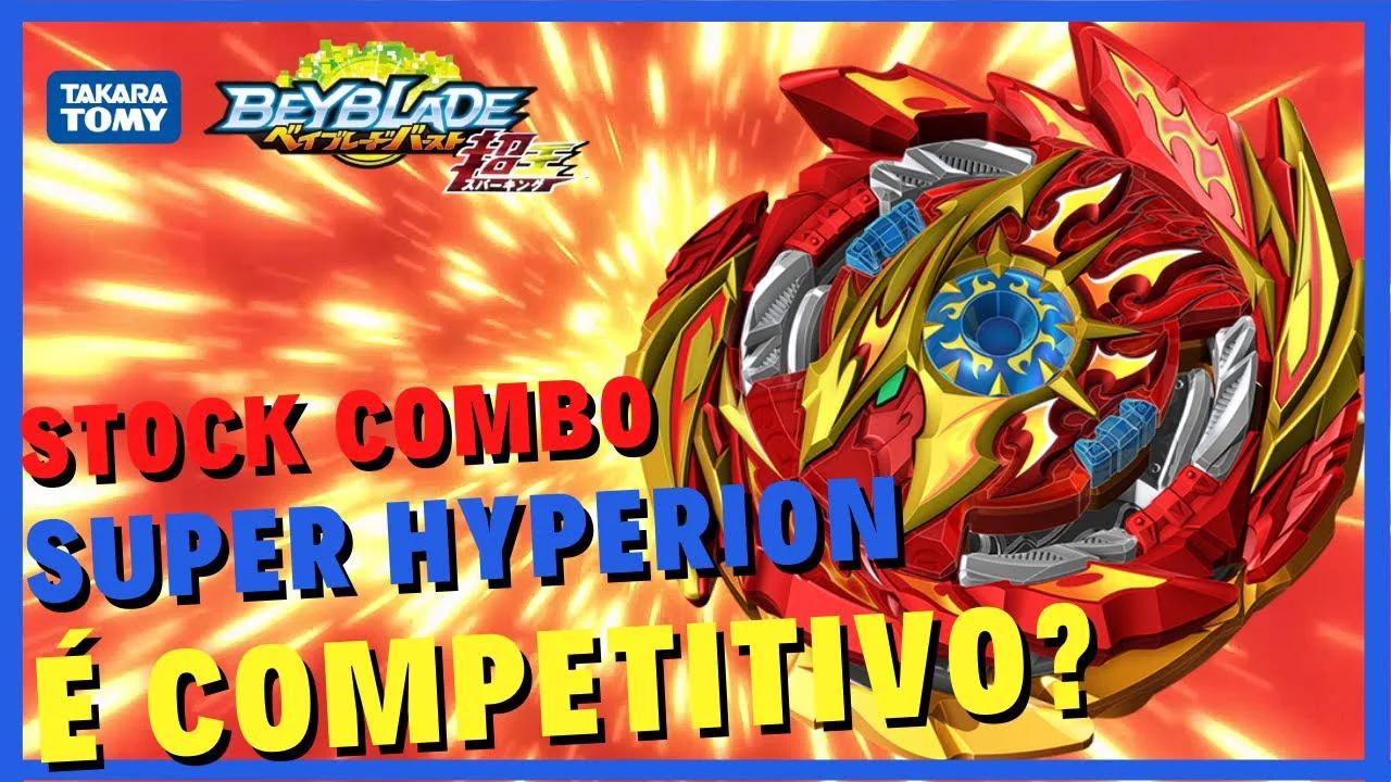 [BEYBLADE] STOCK COMBO VS COMBOS COMPETITIVOS-SUPER HYPERION | BEY ...