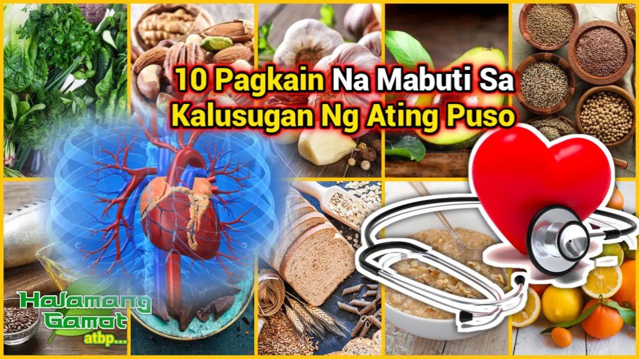 10 Pagkain Na Mabuti Sa Kalusugan Ng Ating Puso | Halamang Gamot ATBP