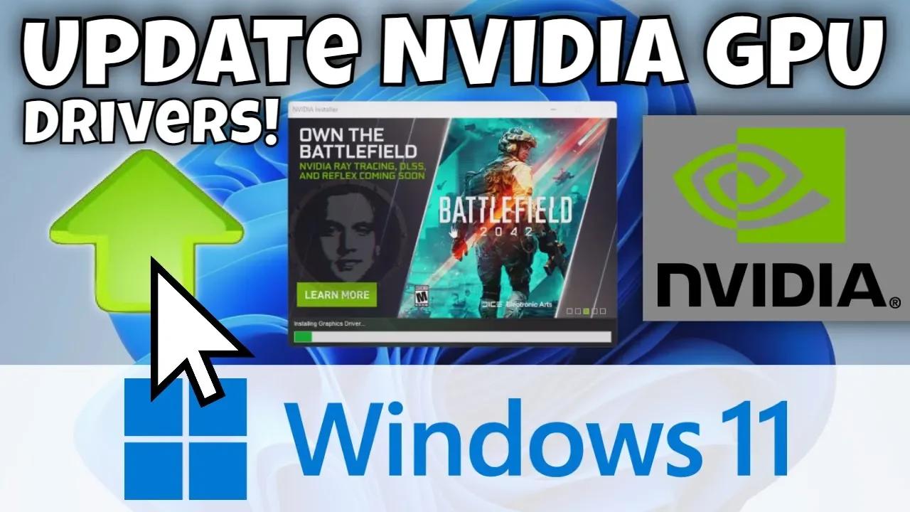 How to Update NVIDIA Graphics Card Drivers on Windows 11