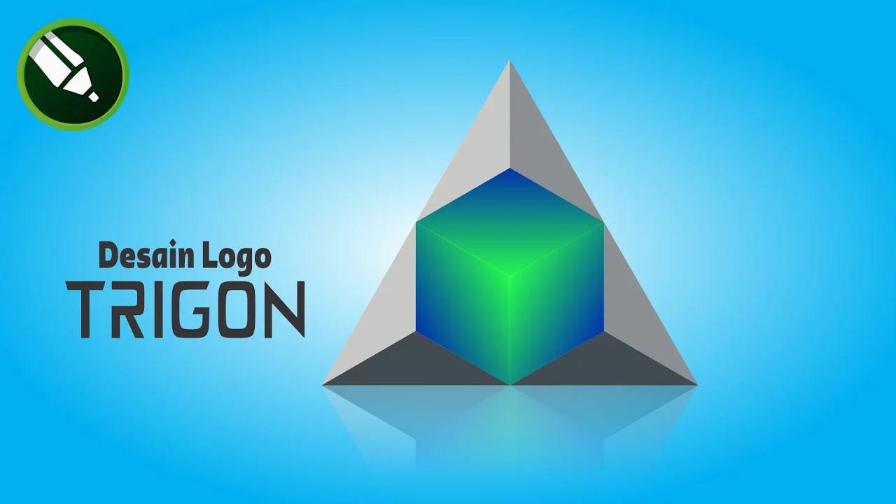 Desain Logo TRIGON di corelDRAW 2019