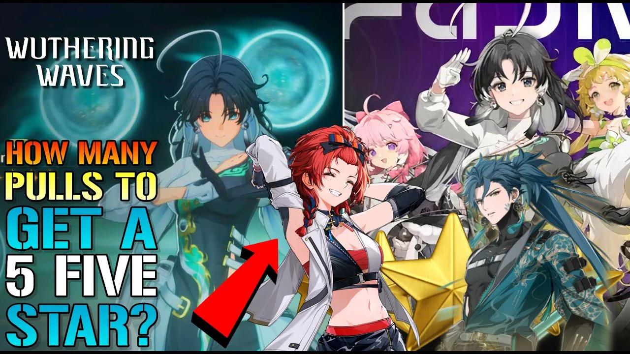 Wuthering Waves: Lucky 5 Star Pull! How Many Pulls To Get A 5 Star ...