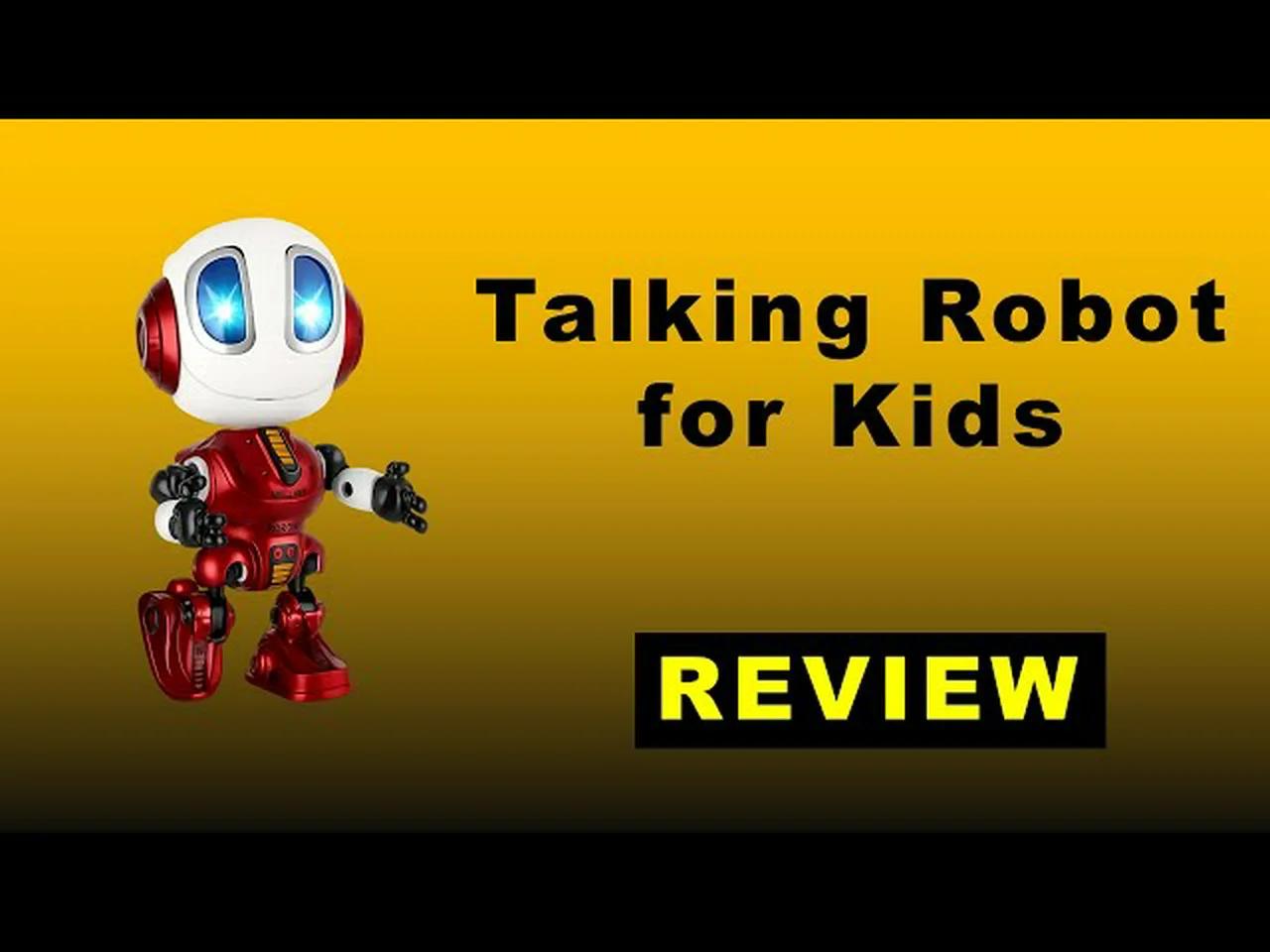 Talking Robot QUICK Review – Best Interactive Robot Toy for Kids – AI ...