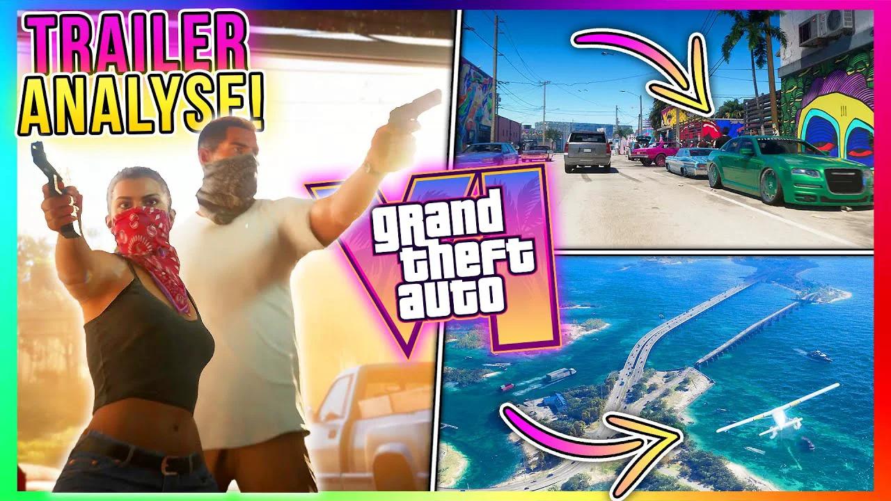 GTA 6 Trailer - Alle Infos! Kein PC Release, Geheime Details, Map Größe