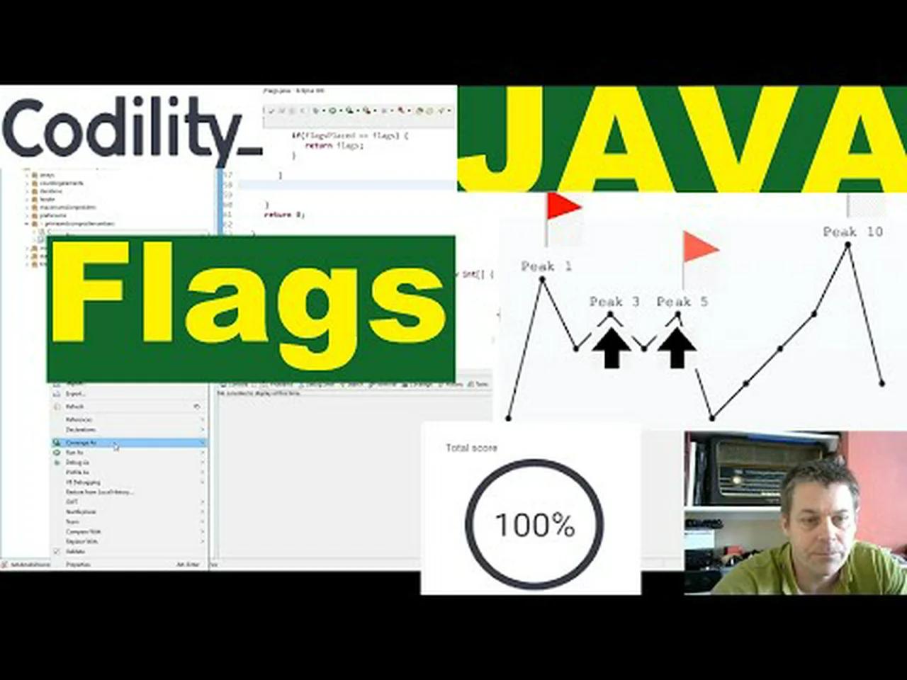 Codility Flags solution