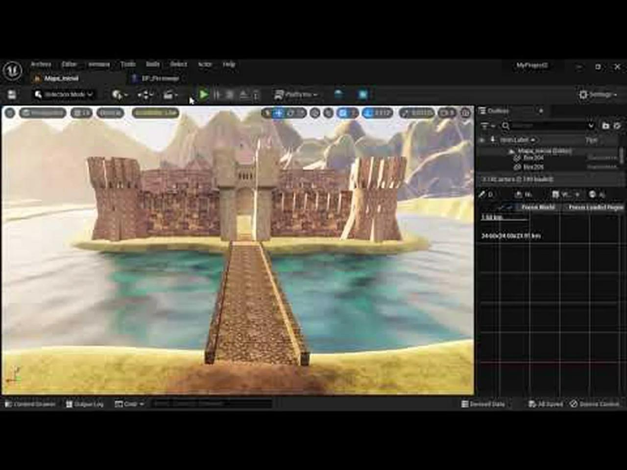 Unreal Engine Assets Gratuito Con Colisiones Para Mis Subscriptores