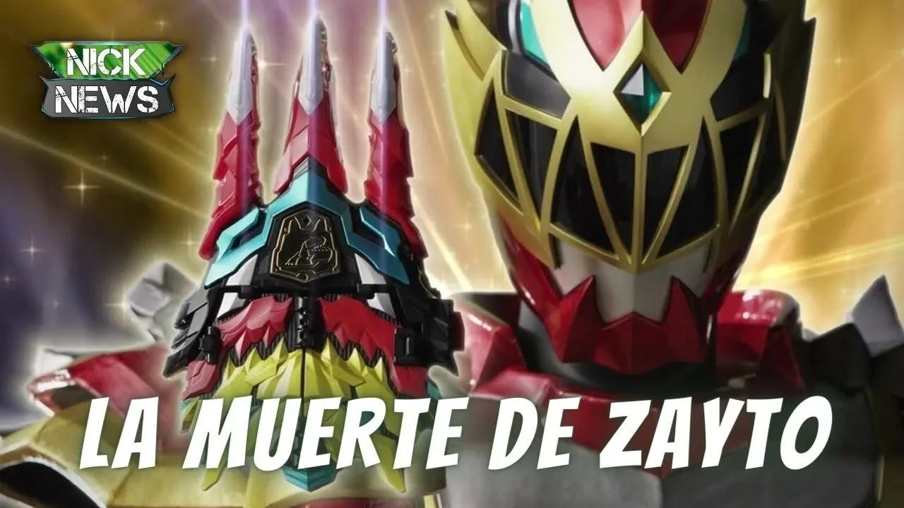 LA MUERTE DE ZAYTO EN POWER RANGERS DINO FURY