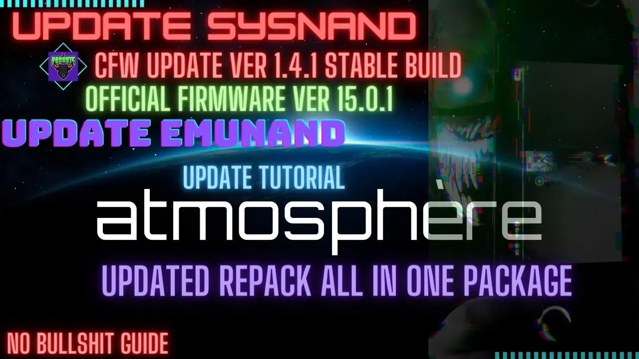 Update Switch Cfw Atmosphere 1 4 1 Latest Versions