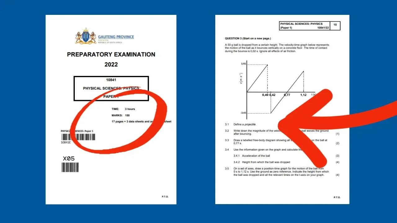 vertical-projectile-motion-grade-12-physics-gauteng-prelim-2022