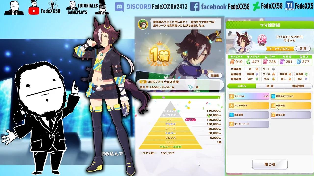 Uma Musume Pretty Derby - Vodka Campeona de URA | Build full Speed