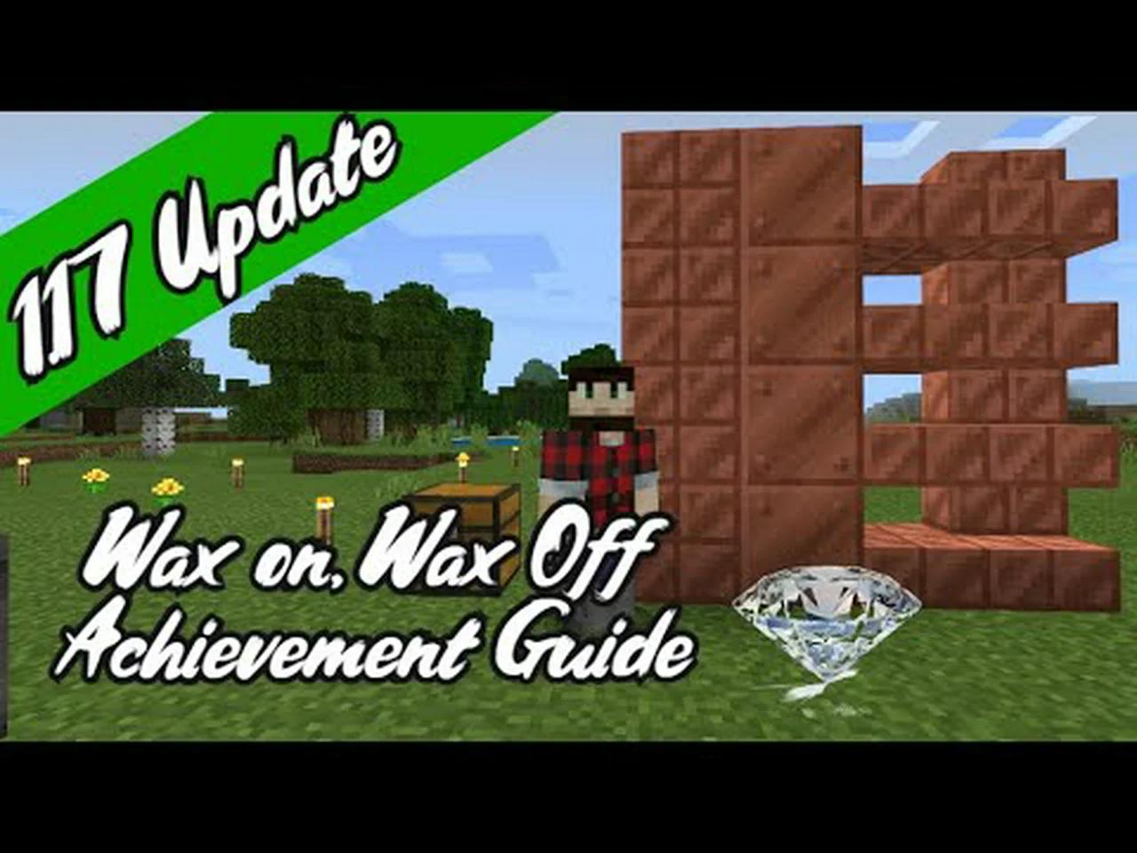 Minecraft Wax on Wax off Achievement