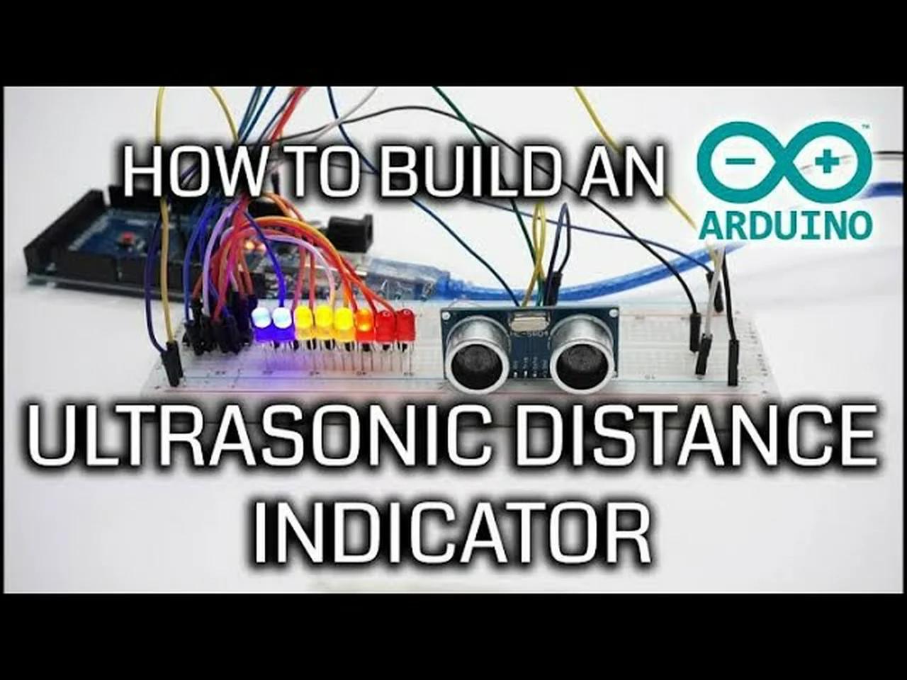 Arduino Ultrasonic Sensor HC-SR04 Full Build and Code#arduino tutorial
