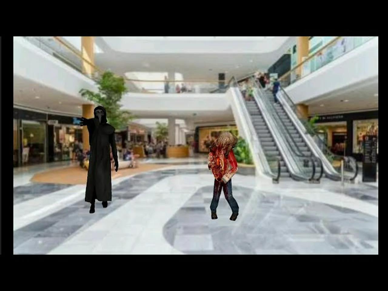 SCP-049 in a Shopping Mall | Garry's Mod