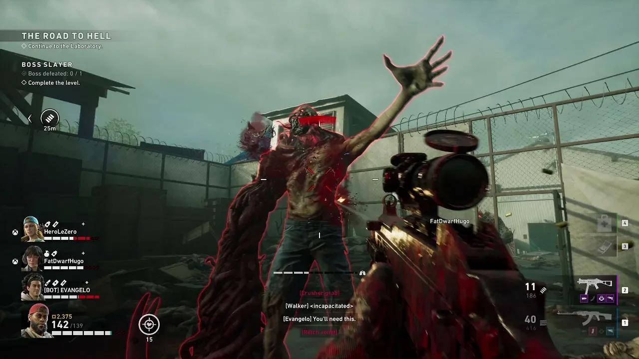 Back 4 Blood Co Op Playthrough Part 28 Weakness Chemicals