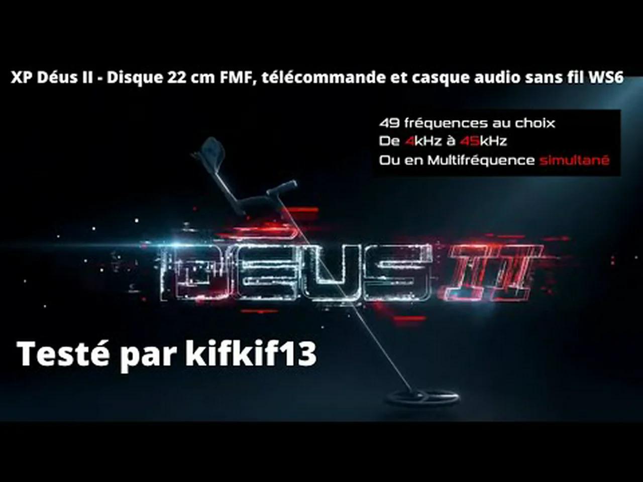 Télécommande Pour XP Deus II - Neuf Sous Blister, Prête à L'emploi !