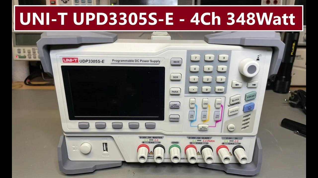 UDP3305S-E DC Power Supply - Triple Output, Efficient | Uni-Trend EU