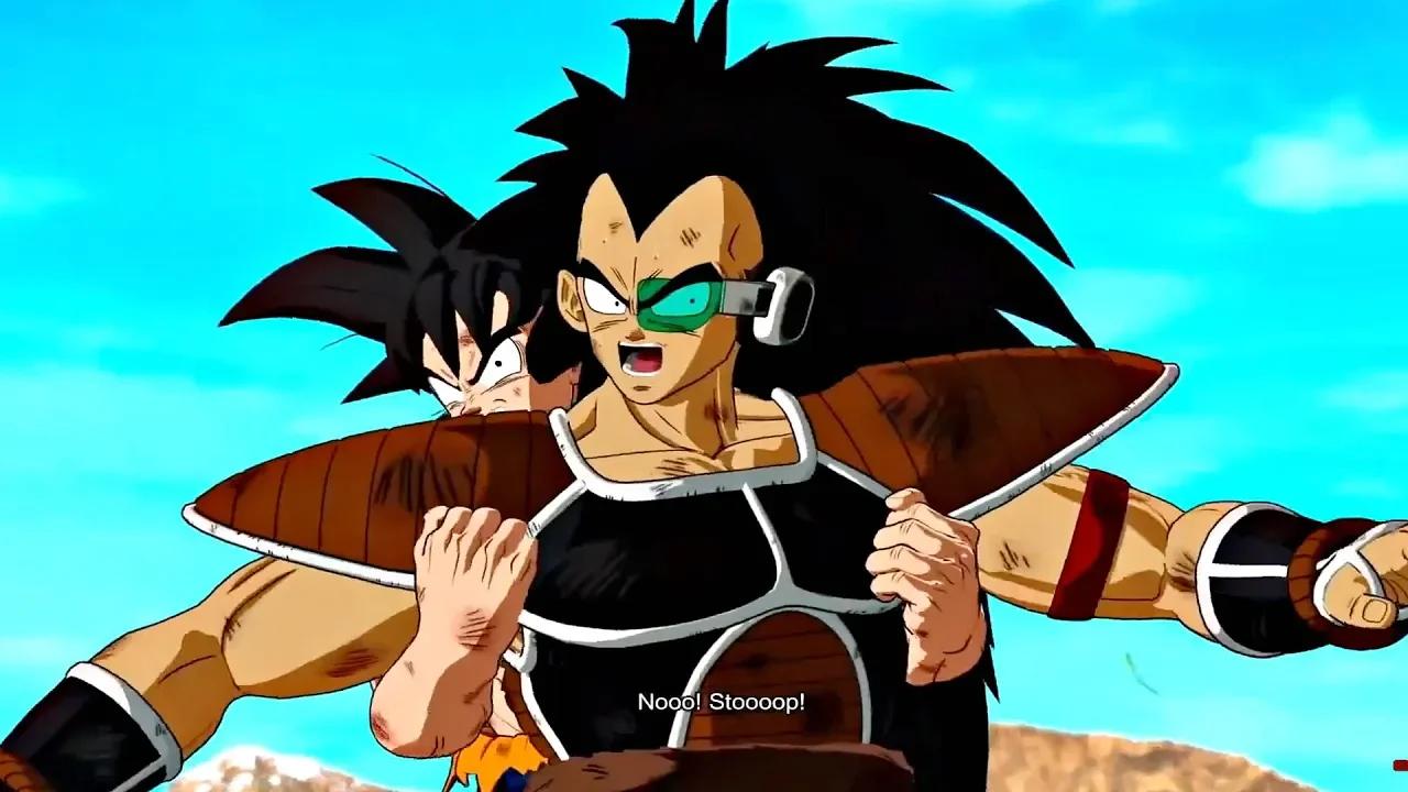 Dragon Ball Sparking Zero - Goku Vs Raditz Fight Scene & Death (2024)