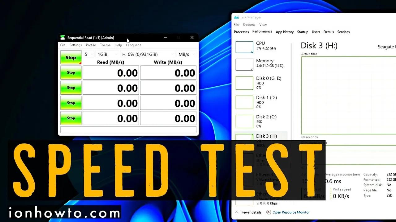 WD Elements 18TB HDD Speed Test