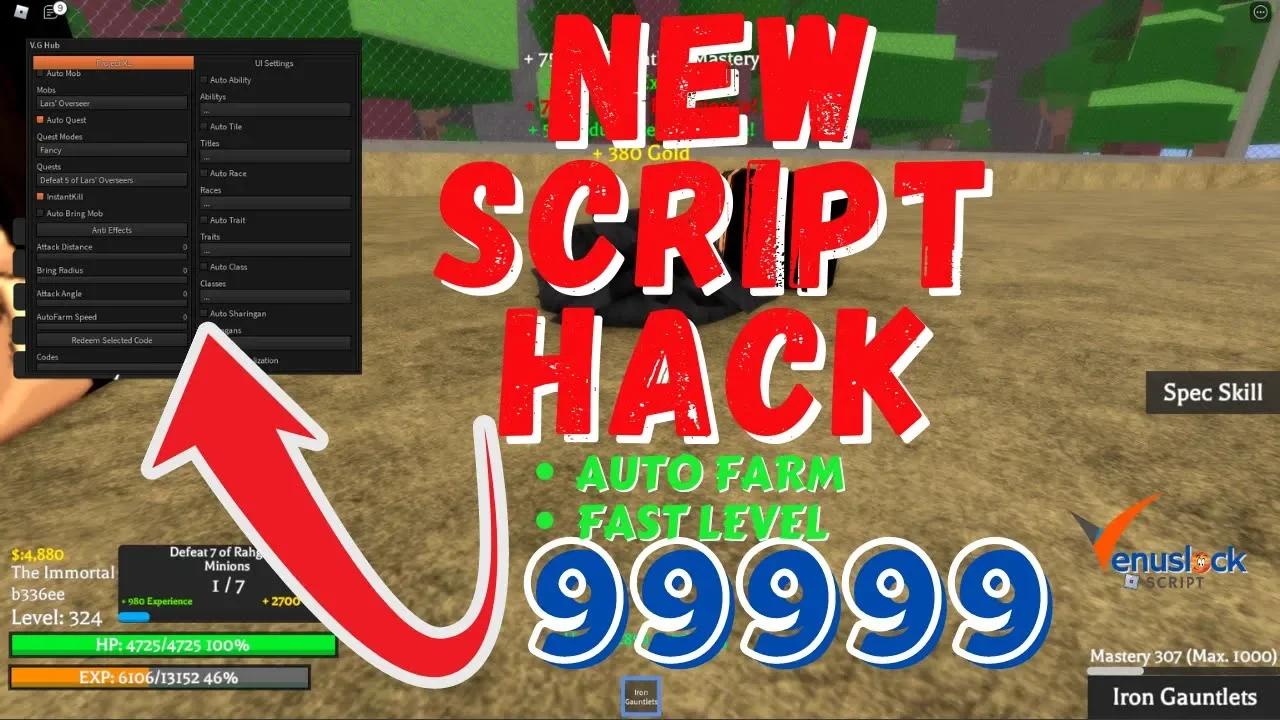 Project XL Auto Farm Script GUI New Update | God Mode | Aura Damage ...
