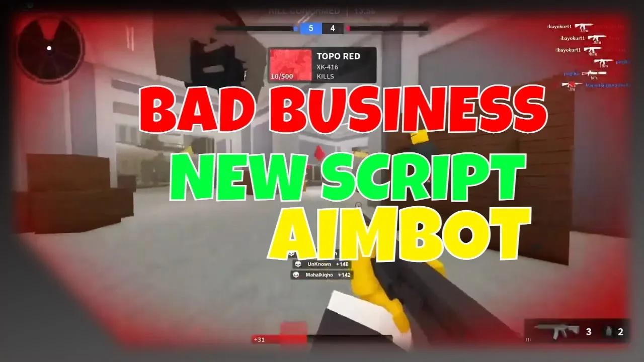 Bad Business New Script Aimbot [PASTEBIN] | Silent Aim | Working And ...