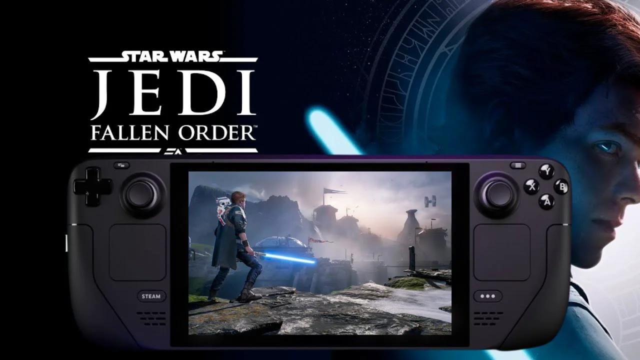 Steam Deck Gameplay - Jedi Fallen Order