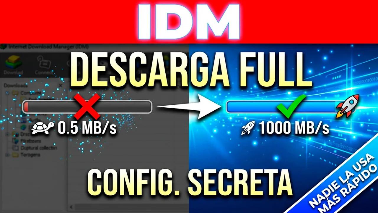 DESCARGA EN SEGUNDOS!! Instala Internet Download Manager y la ...
