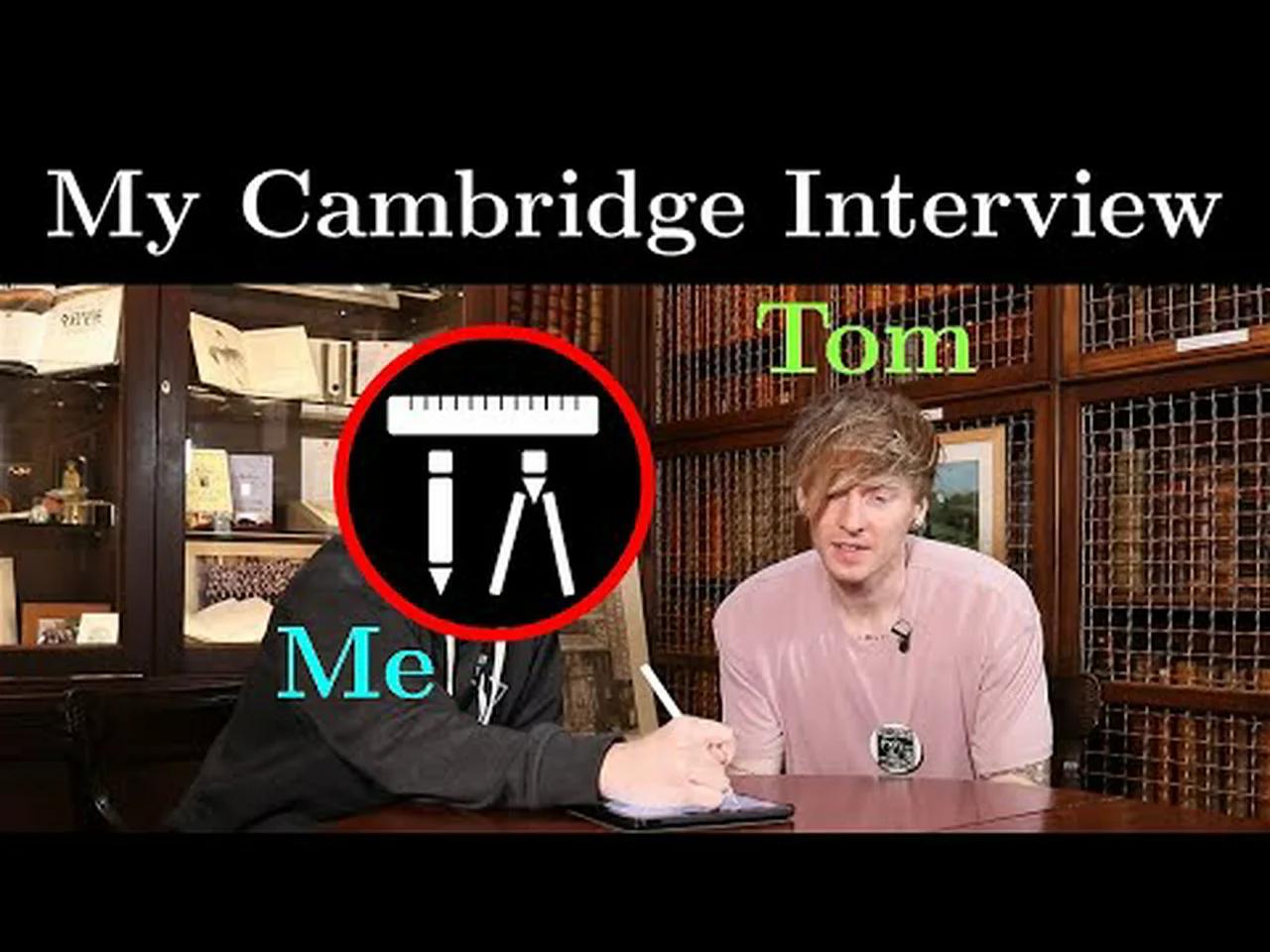 Cambridge Math Interview Questions