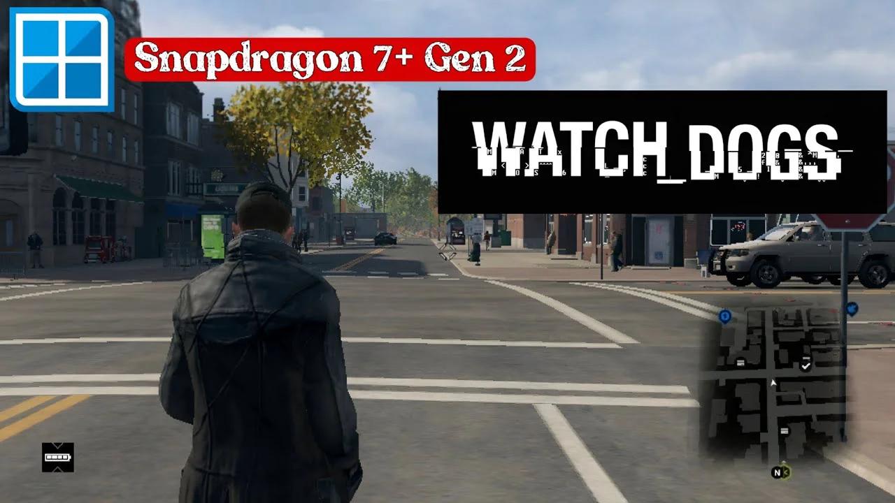 Watch Dogs Android Winlator Bionic Ludashi Snapdragon 7+ Gen 2