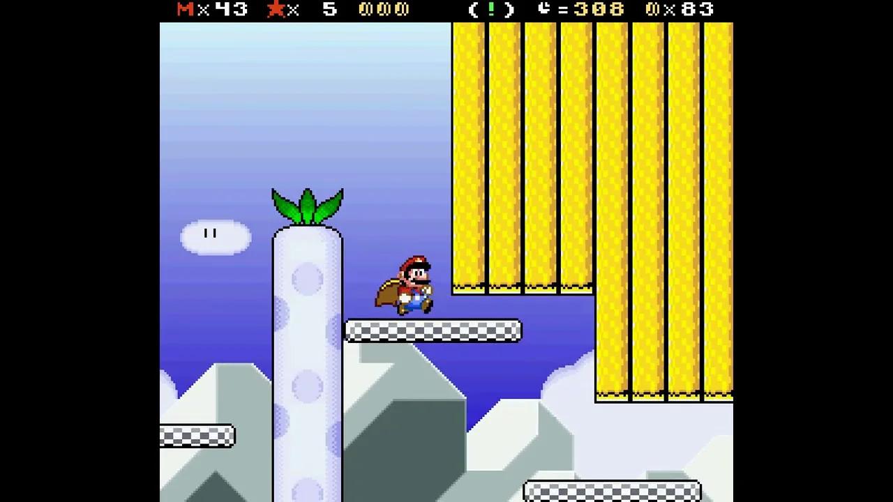 Super Mario World: The Princess Rescue - Athletic Heights