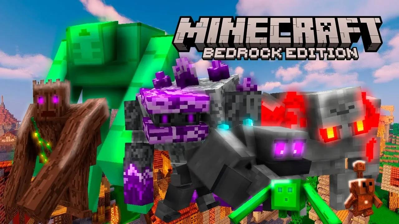 Mas Golem Para Minecraft Bedrock Addon Sivel Mc Bedrock