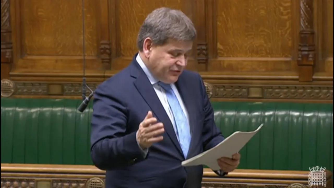 Mp Andrew Bridgen House Of Commons 17th March 2023