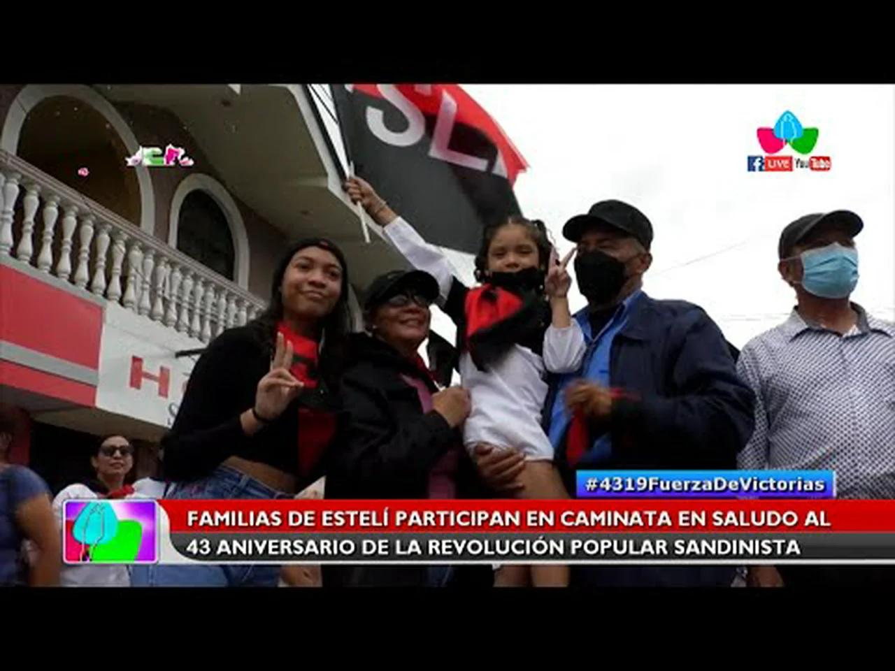 familias-de-estel-participan-en-caminata-en-saludo-al-43-aniversario