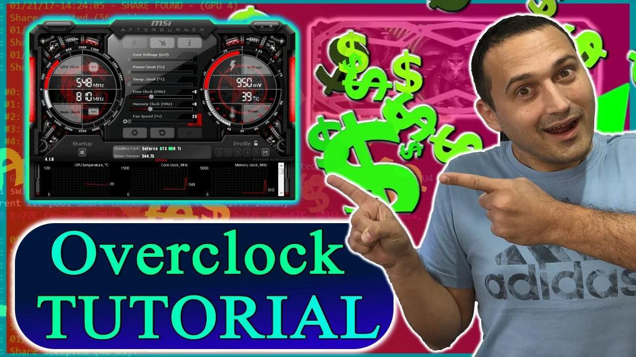 Mining GPU Overclock Settings: Easy Guide/Beginner Tutorial + 100 ...
