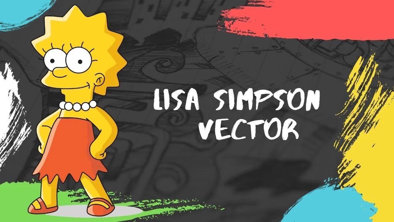 LISA SIMPSON VECTOR COREL DRAW