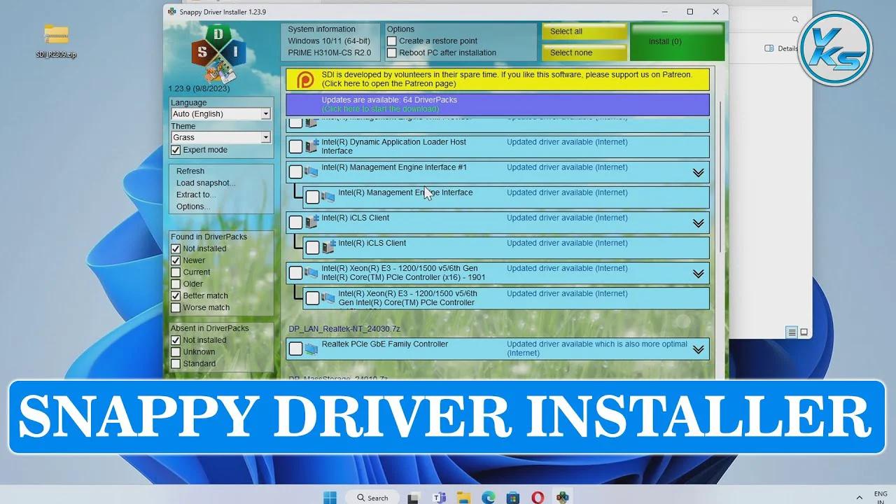 snappy driver installer offline old version windows 10