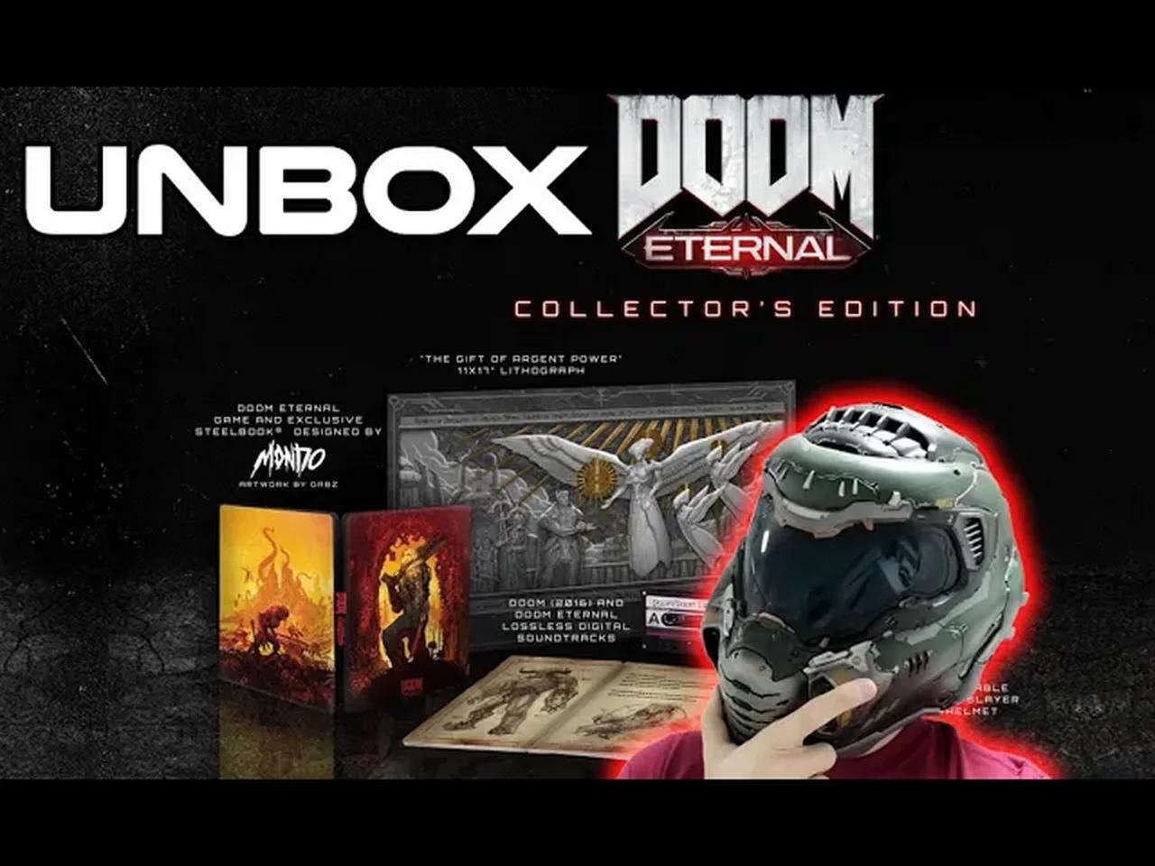 Doom Eternal Collectors Edition Unboxing 8256