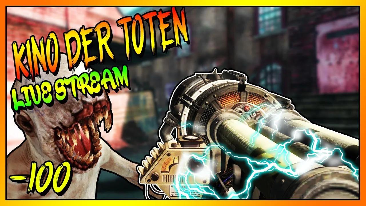 KINO DER TOTEN HIGH ROUND RUN - Call of Duty Zombies Live Stream
