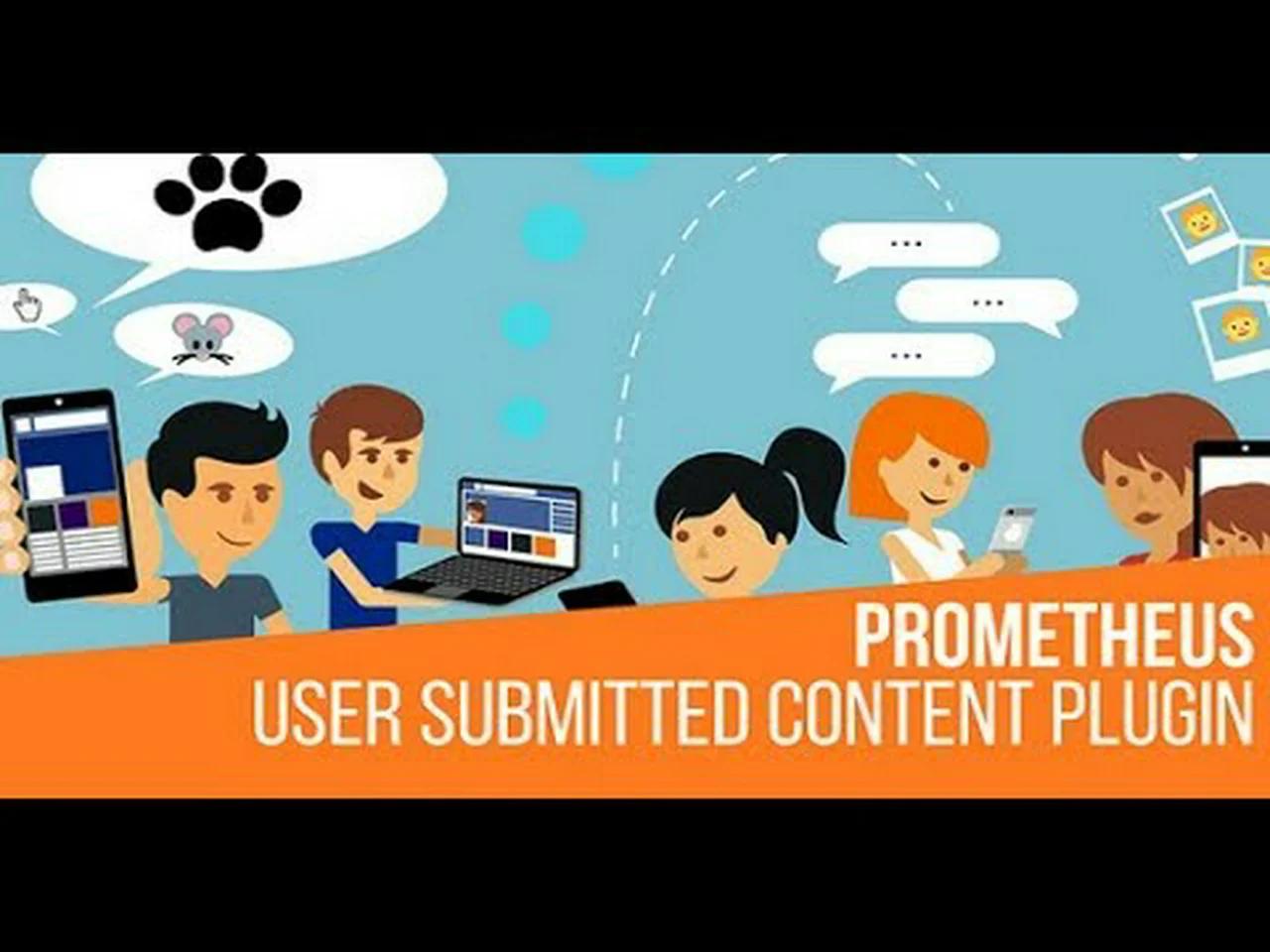 Prometheus User Submitted Content plugin for WordPress