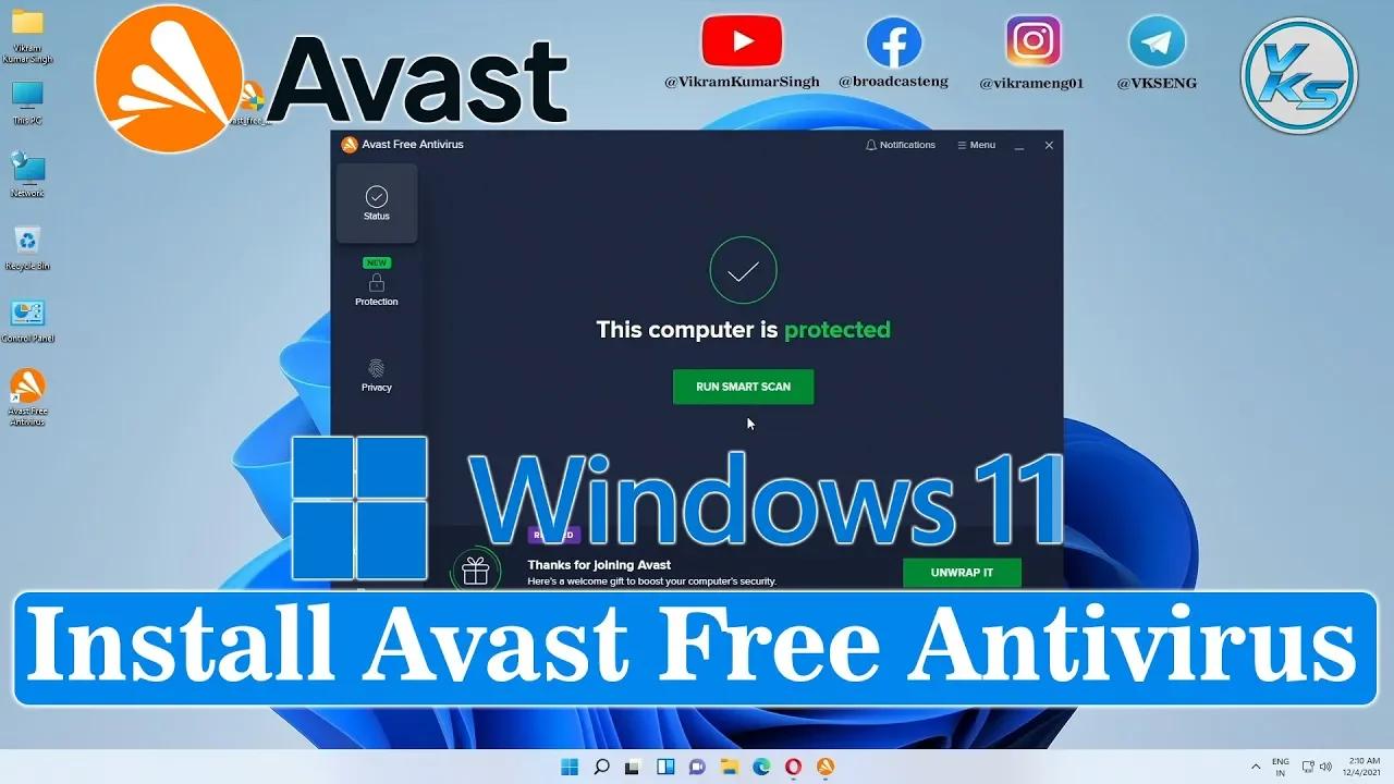 How To Download And Install Avast Free Antivirus On Windows 11