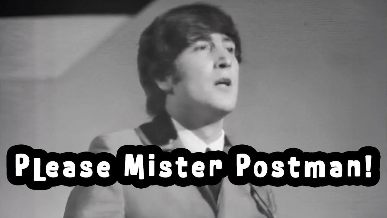 The Beatles - Please Mister Postman [ Music Video & Raw Vocals ]