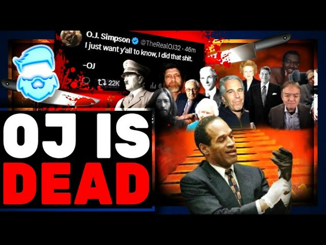 OJ Simpson Has Died & Gets RUTHLESSLY ROASTED While WILD NEW THEORY