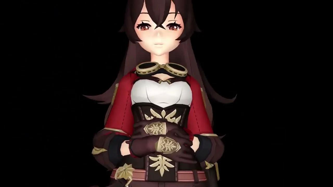 MMD Giantess - Amber vore
