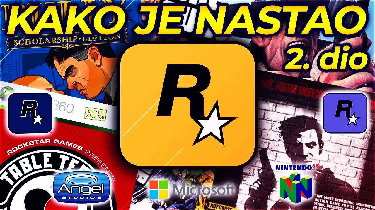 🔥🔥 KAKO JE NASTAO ROCKSTAR - HISTORIJA ROCKSTAR GAMESa