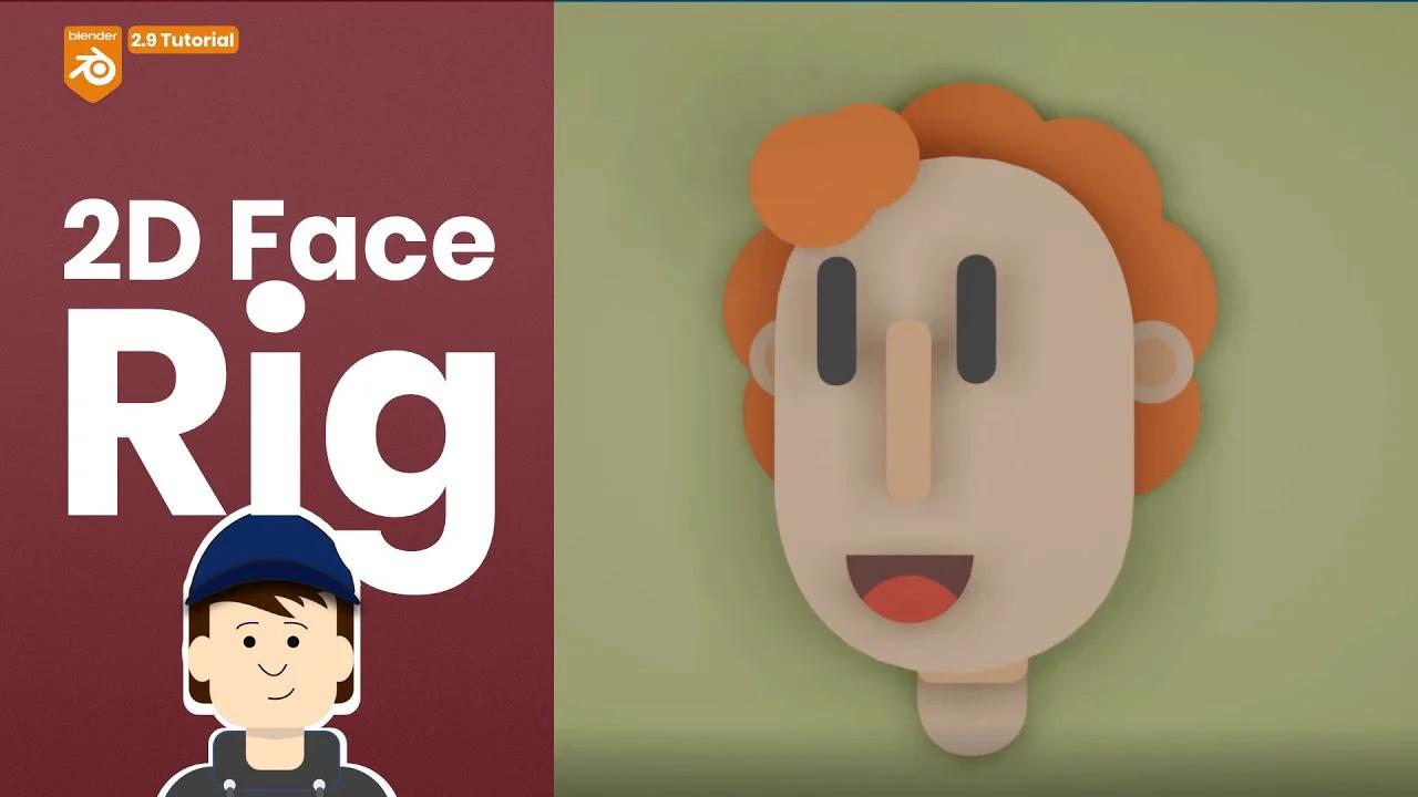 how to add a 2d face in blender