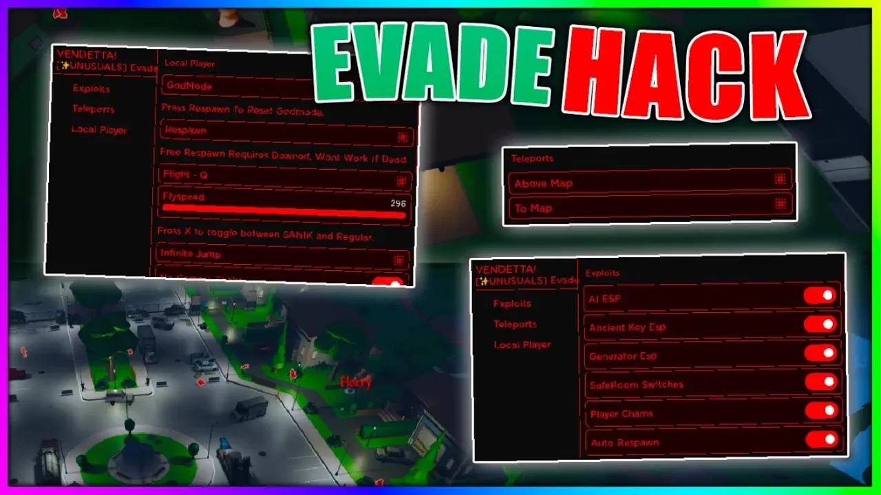 Evade script roblox pastebin 2022 updated best evade hack gui