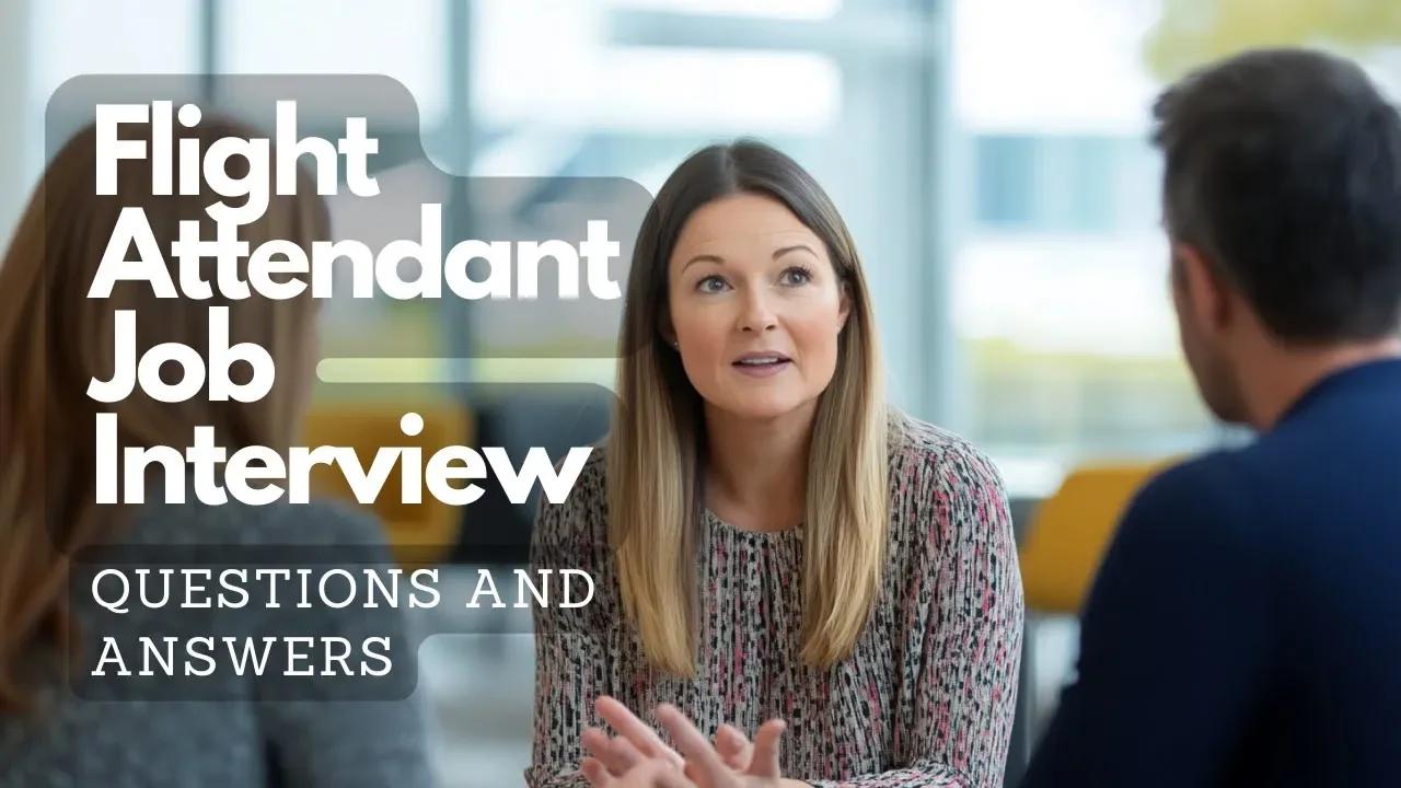 Flight Attendant Job Interview Questions And Answers Top Tips
