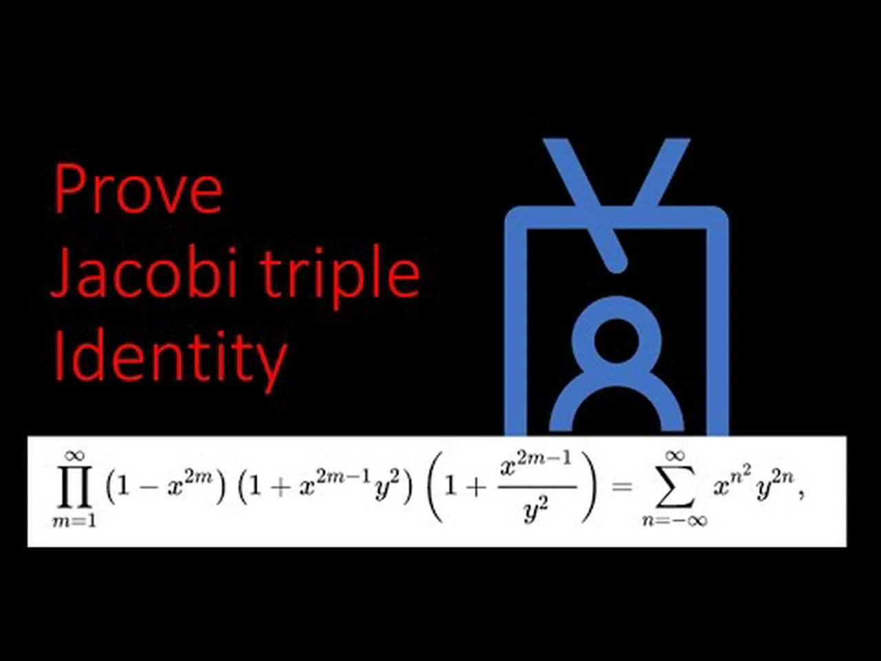 Analytic number theory: integer partition Jacobi Triple identity