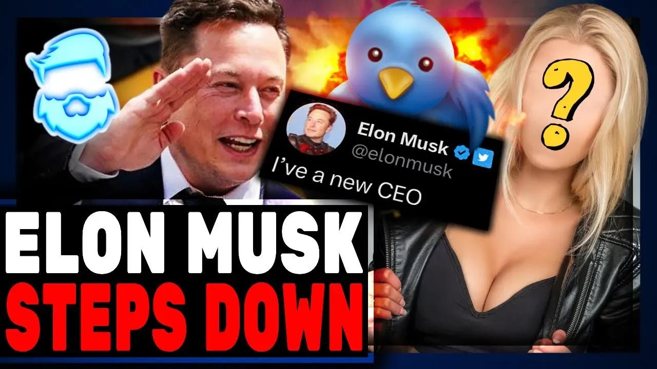 Elon Musk Steps Down As Twitter Ceo Replaced By A Woman As Tesla Shareholders Celebrate 9596