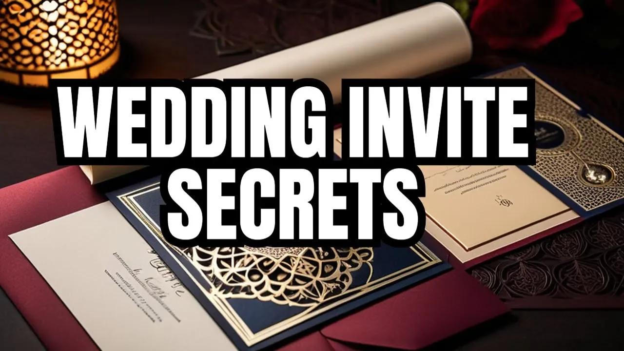 Shocking Truth Behind Islamic Wedding Invitations